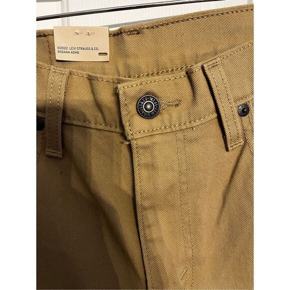 Levi’s Tan 569 Denim Shorts sz 28 NWT - Picture 3 of 6